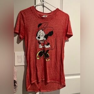 Disney Minnie Mouse Burnout Style Tee